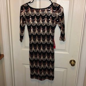 A sparkly sequin dress